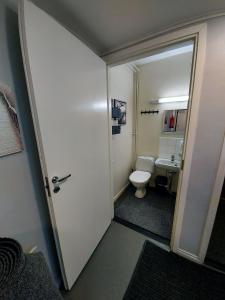 Koupelna v ubytování Guest House Vanttaus