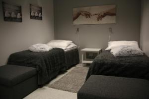 Postel nebo postele na pokoji v ubytování Guest House Vanttaus