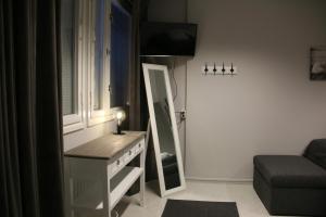TV a/nebo společenská místnost v ubytování Guest House Vanttaus