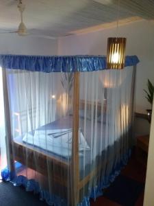Postel nebo postele na pokoji v ubytování Gasthaus Langeoog