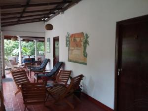 Posezení v ubytování Gasthaus Langeoog