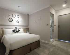 Llit o llits en una habitació de Napas Hotel