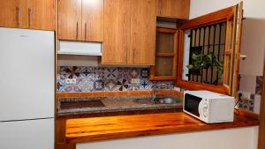 Kuchyň nebo kuchyňský kout v ubytování Apartamento sueños de la Alhambra, Realejo Granada