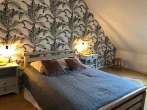 Postel nebo postele na pokoji v ubytování Ty Kellen + 26 fotografií
