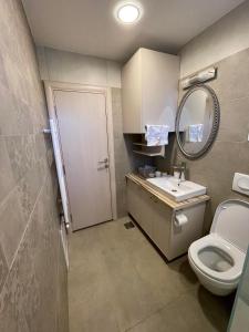 Koupelna v ubytování Apartman Vera