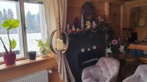 Posezení v ubytování Chalet-Beskydy