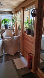 Posezení v ubytování Chalet-Beskydy