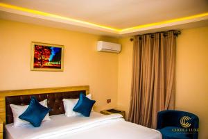 Postel nebo postele na pokoji v ubytování Choice Luxe Lagos + 21 fotografií