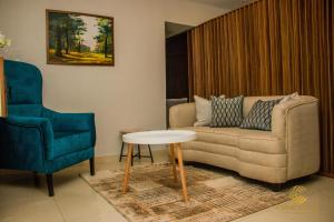 Ruang duduk di Choice Luxe Lagos