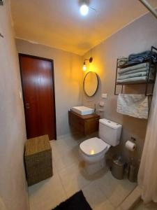 Phòng tắm tại Alojamiento El Pinar
