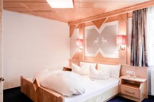 En eller flere senge i et værelse på Apart Oberhaus