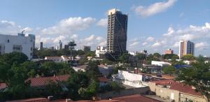 Γενική άποψη της πόλης Santa Cruz de la Sierra ή θέα της πόλης από  αυτό το διαμέρισμα