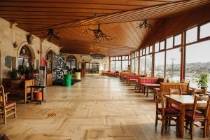 ห้องอาหารหรือที่รับประทานอาหารของ Emin Koçak Hotel Kapadokya