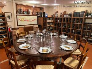 Nápoje v ubytování Hotel Ristorante SASSO