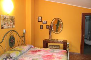 Postel nebo postele na pokoji v ubytování B&B Sandra