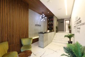 Preddverje oz. recepcija v nastanitvi Address Hotel Casablanca