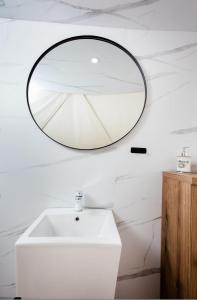 Un baño de Glamping Bahenec