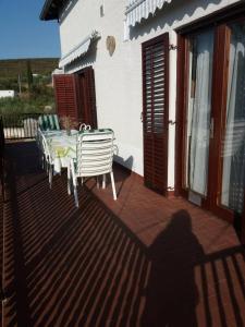 Balkón nebo terasa v ubytování Apartmani Infinity
