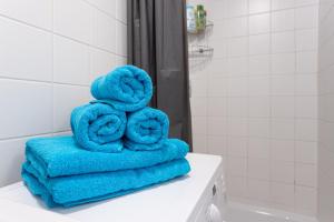 Kúpeľňa v ubytovaní NEW ShalalaLiving Vienna - Cosy Home Meidlinger Markt KG12