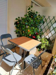 Posezení v ubytování Appartement T2 bord de mer climatisé