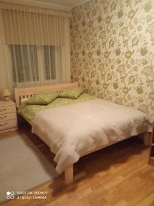 Кровать или кровати в номере Tolli Apartment