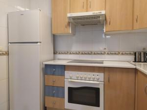 Kuchyňa alebo kuchynka v ubytovaní Apartamento Residencial Puerta Roquetas