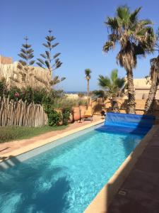 Majoituspaikassa Villa avec piscine - Bord d'océan - Sud d'Agadir tai sen lähellä sijaitseva uima-allas