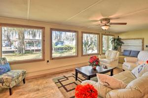 Riverfront Crescent City Home with Boat Dock!