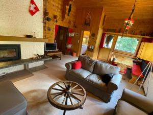TV o dispositivi per l'intrattenimento presso Chalet Singlinaz