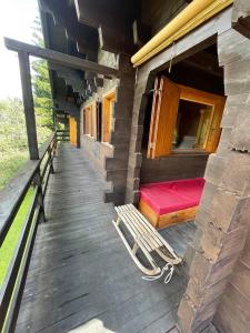 Balcone o terrazza di Chalet Singlinaz