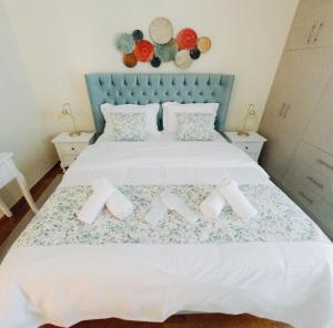 Postel nebo postele na pokoji v ubytování Best House Saint John, New Port of Patras