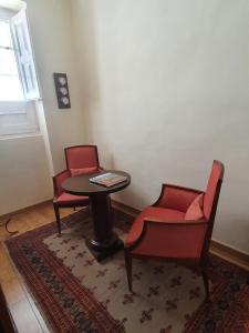 Posezení v ubytování Casa Jean Pineau
