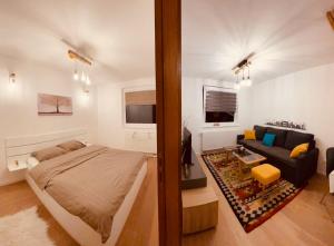 Llit o llits en una habitació de Ski Rest Jahorina