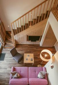 Area soggiorno di TRAUBE BRAZ Alpen Spa Golf Hotel