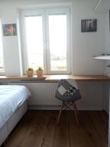 Posteľ alebo postele v izbe v ubytovaní Apartmán Jeseníky