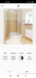 Koupelna v ubytování Apartmán Jeseníky + 13 fotografií