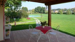 A garden outside "encantea" lovely country house