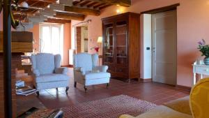 A seating area at "encantea" lovely country house