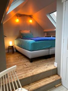 Katil atau katil-katil dalam bilik di Les Cottages d'Orient Gite Boutique