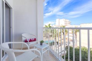 Balkón nebo terasa v ubytování JS Sol de Can Picafort - Adults Only