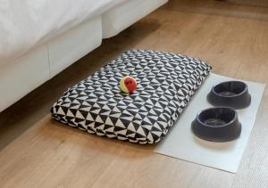 Ein Bett oder Betten in einem Zimmer der Unterkunft Hesperia Murcia Centro