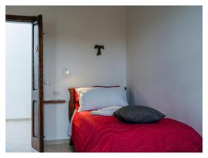 Postel nebo postele na pokoji v ubytování Monastero Santa Chiara CpF