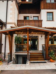 A fachada ou entrada de Gasthof Franziskibad