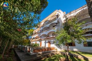 Bygningen som lejligheden ligger i