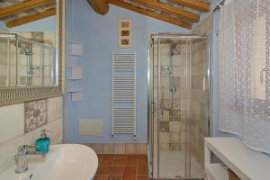 Koupelna v ubytování Dolce Vita in Tuscany B&B