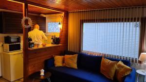 Kuchyň nebo kuchyňský kout v ubytování Rent & Relax: De steiger