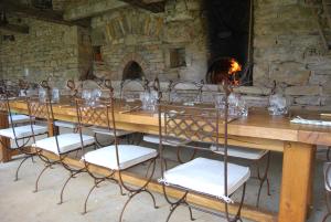 Restaurace v ubytování Mas de Garrigue