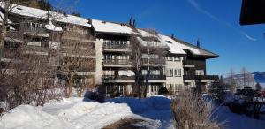 Appartement avec terrasse ensoleillée v zimě