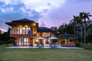 a villa with a view of a house at VILLA DIVA STAR in Ko Yao Noi