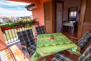 Balkón nebo terasa v ubytování Apartment Marcella
